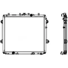 Радиатор охлаждения Sakura 34618533 - Sakura арт. 34618533